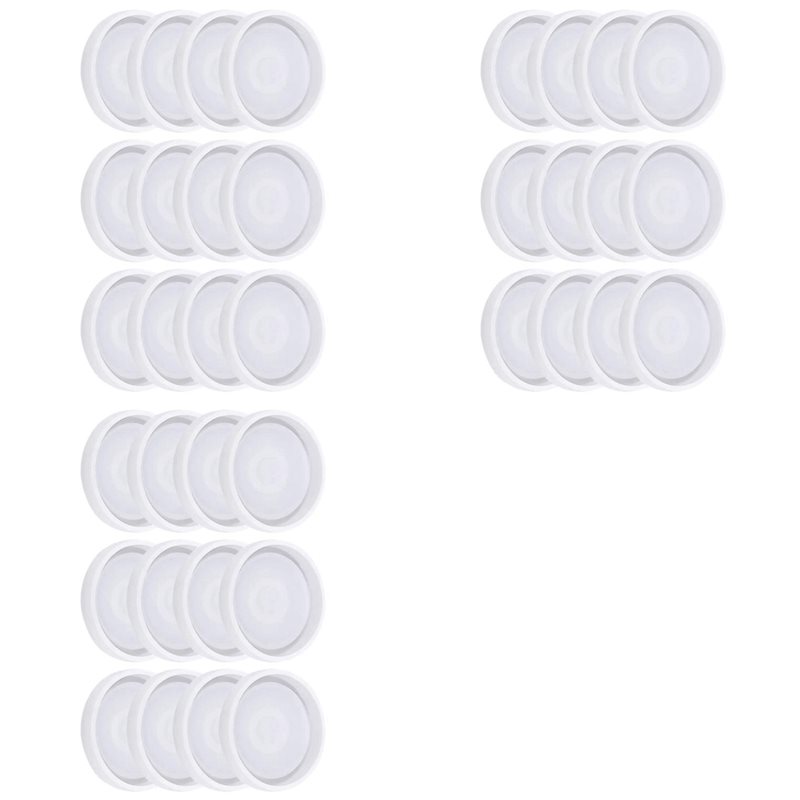 Coaster Mold Round - 75STO-36 Pak DIY Ronde Siliconen Onderzetters