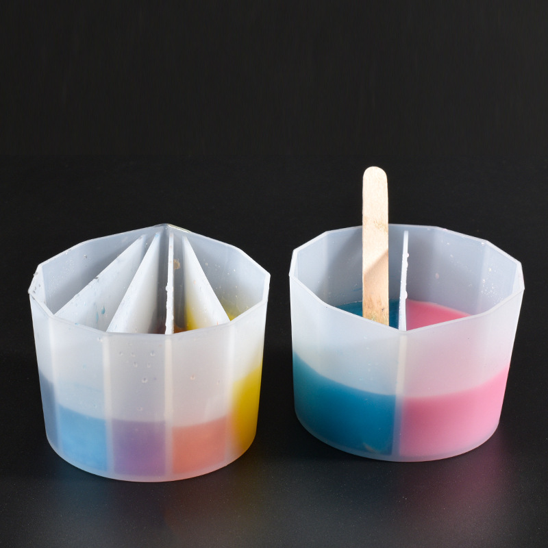Mixing Cup Silicone - Gesplitste bekers voor het gieten van
