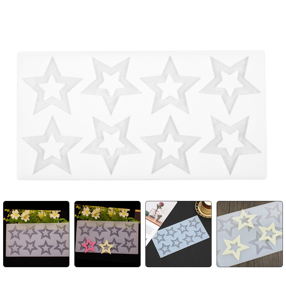 Silicone Mold Tray - Siliconen bakvorm in stervorm, voedselveilig, voor