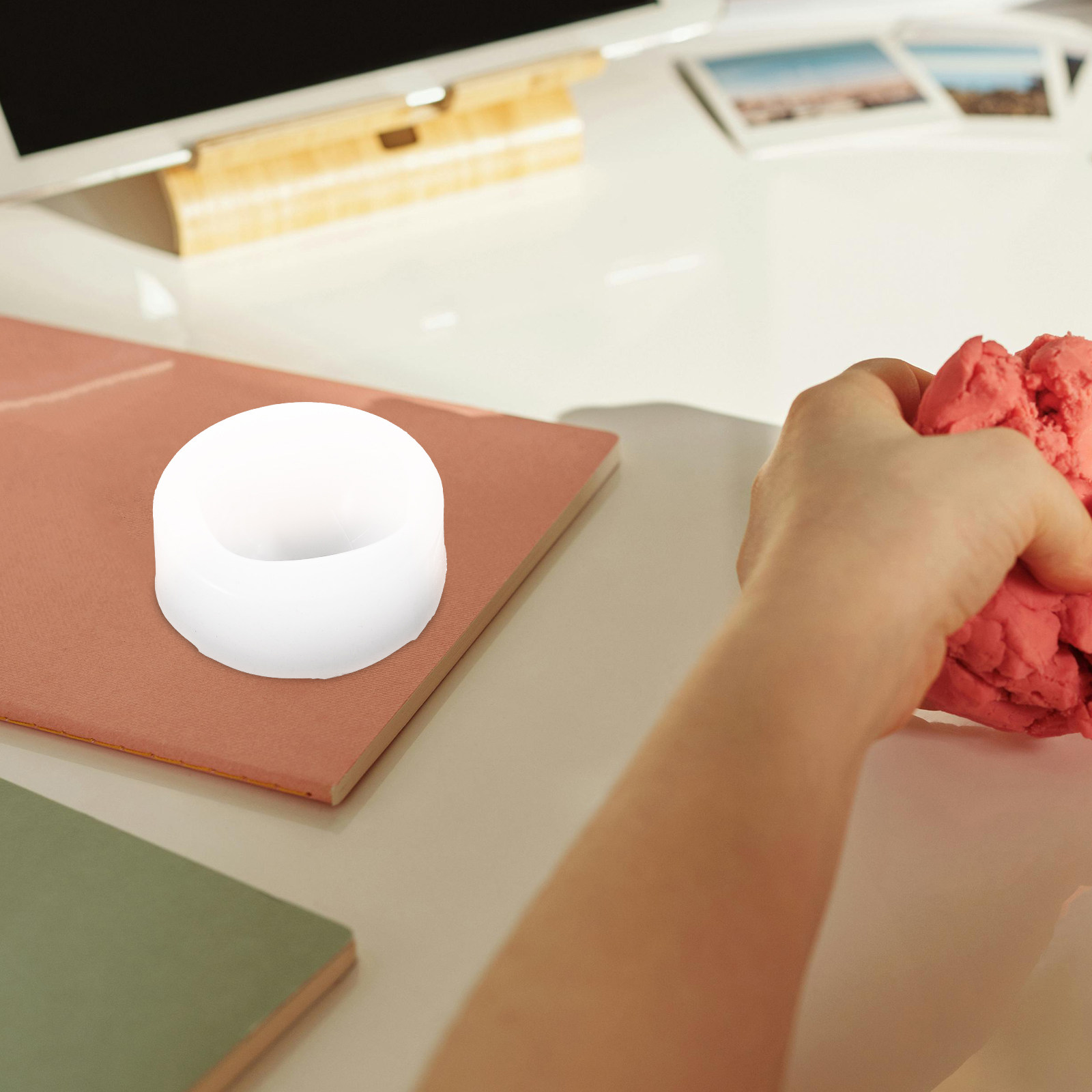 Resin Crafts - Siliconen gezichtskleivorm voor harsgieten, polymeerkleivormen, soepele