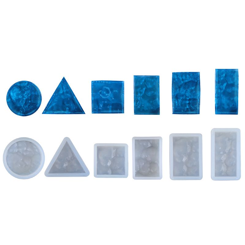 Resin Ocean Wave Mold - 4-delige zee-golf harsvorm, waterrimpel hanger, epoxyhars