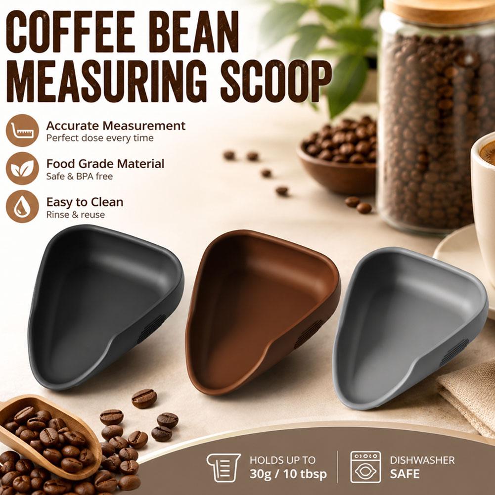 Mixing Cup Silicone - Siliconen koffiebonen doseerbak Espresso maatbeker Morsvrij