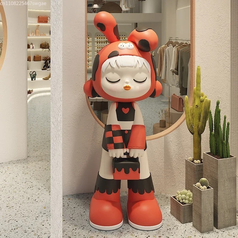 Kunst Cartoon Meisjesbeeldje B - Resin Crafts recensie en prijs