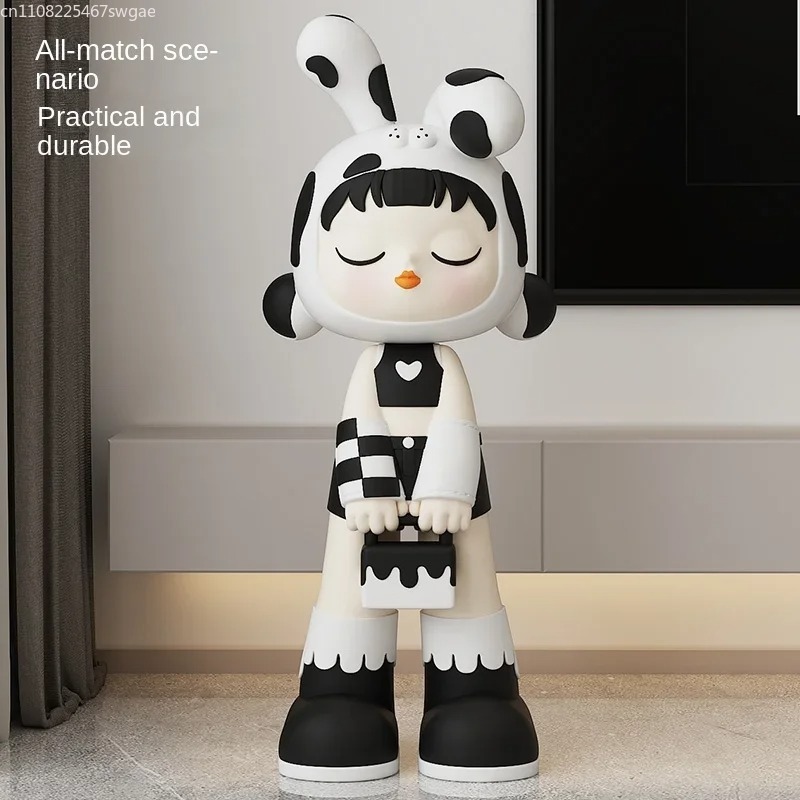 Kunst Cartoon Meisjesbeeldje B - Resin Crafts recensie en prijs