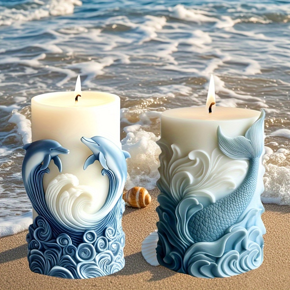 Oceaan Thema Siliconen Kaars S - Resin Ocean Wave Mold recensie en prijs
