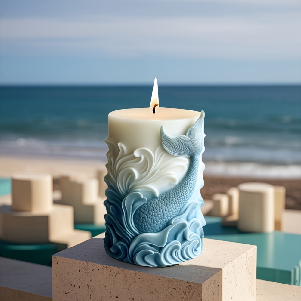 Oceaan Thema Siliconen Kaars S - Resin Ocean Wave Mold recensie en prijs