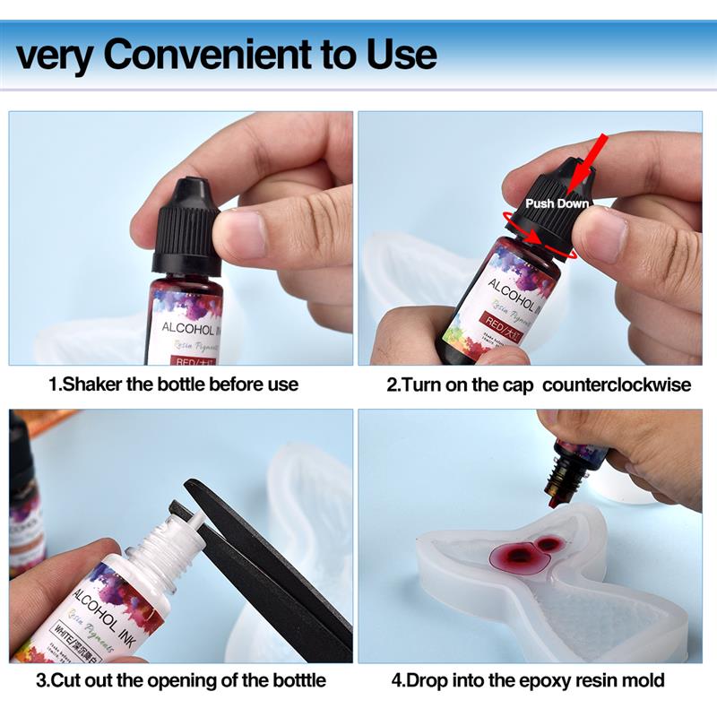 24 Kleur/Set 10Ml Hars Pigment - Resin Pigment Set recensie en prijs