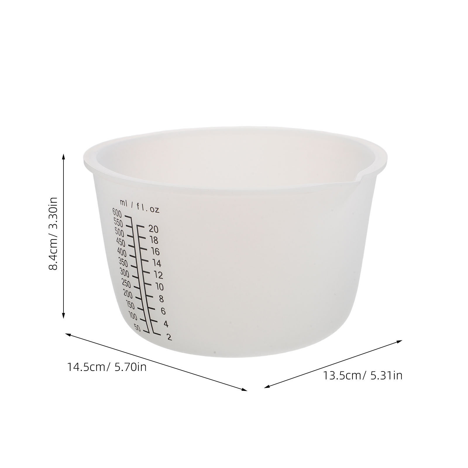 3 stuks siliconen hars gietbek - Mixing Cup Silicone recensie en prijs