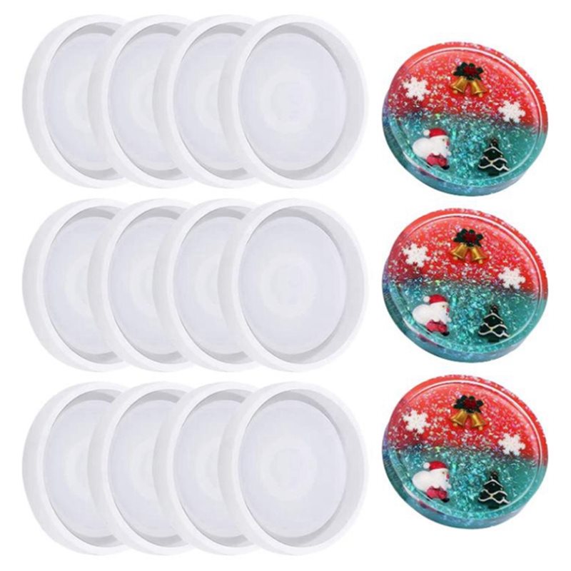 75STO-36 Pak DIY Ronde Silicon - Coaster Mold Round recensie en prijs