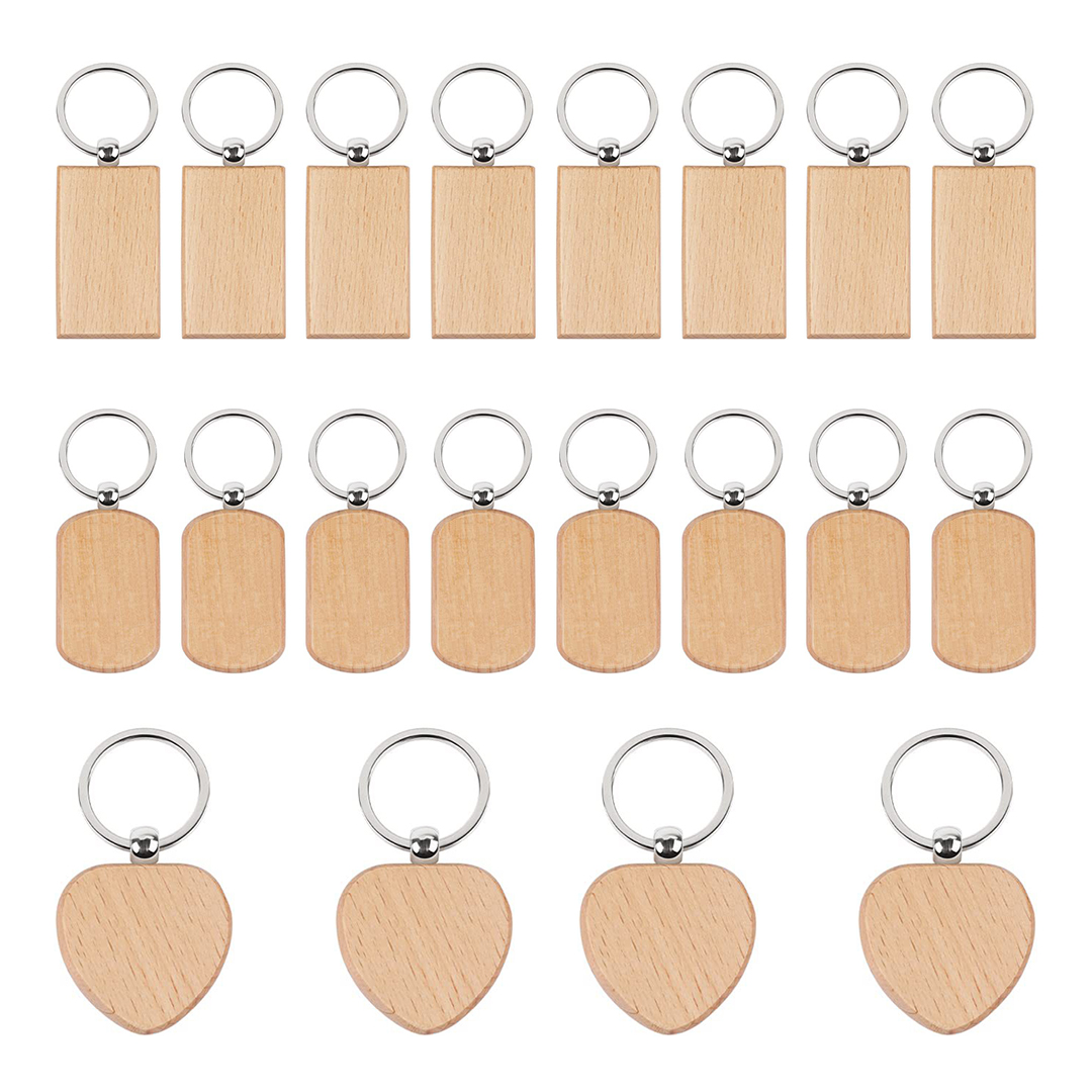 20 stuks onafgewerkte houten s - Wood Ring Blank recensie en prijs