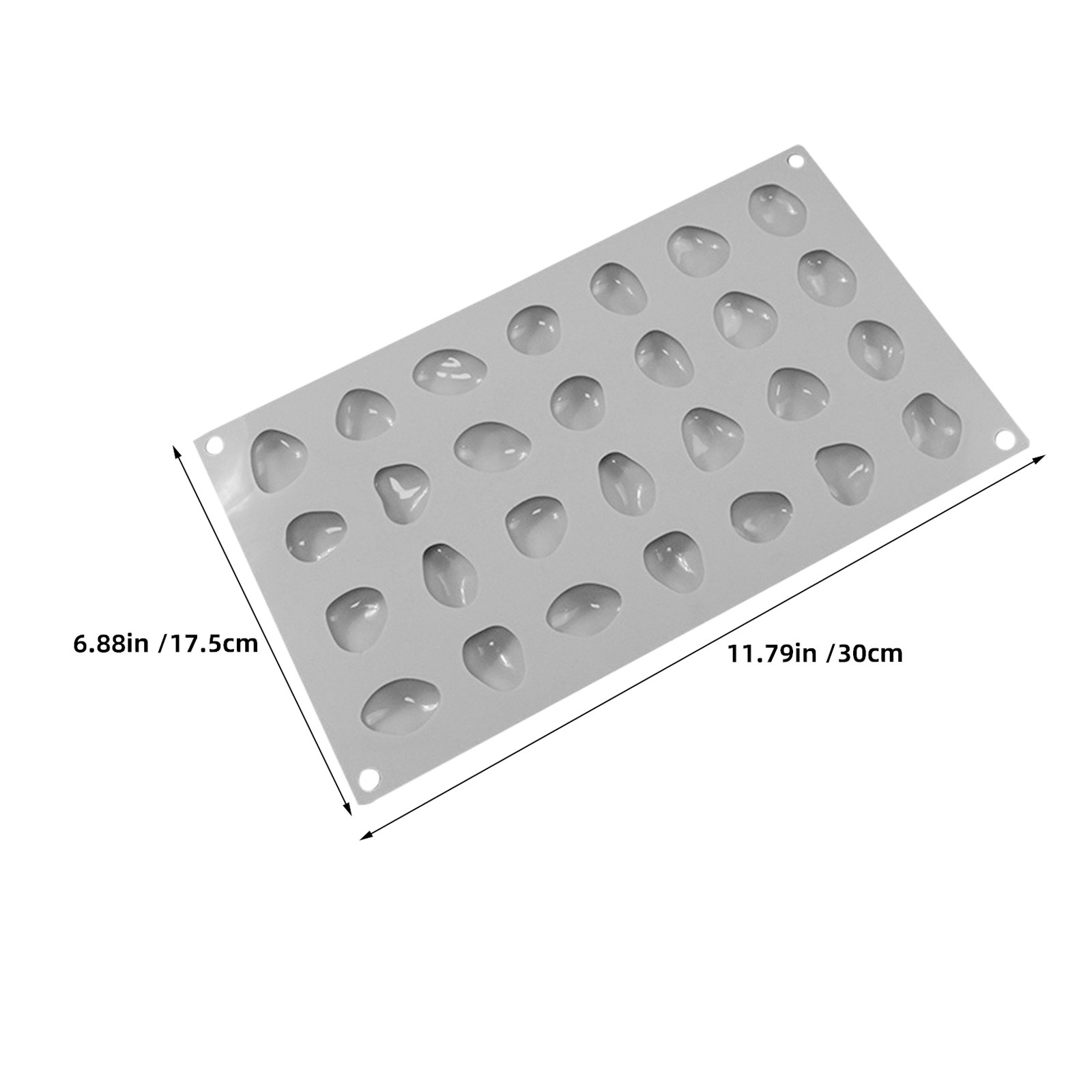 2 Stuks Siliconen Chocoladevor - Silicone Mold Tray recensie en prijs