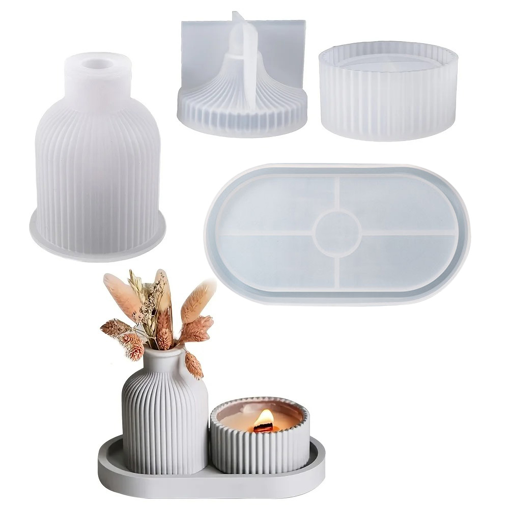4 stuks siliconen mallen ovale - Silicone Mold Tray recensie en prijs