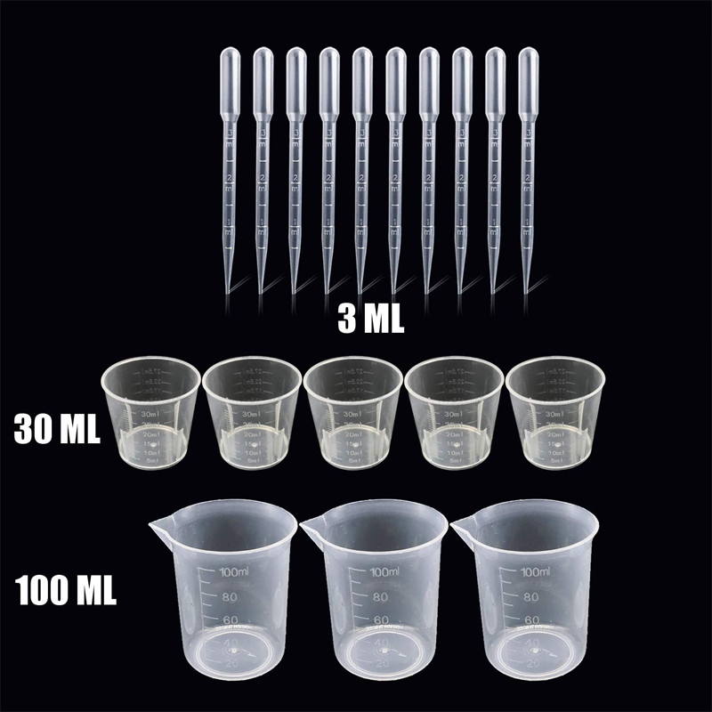 UV Epoxyhars gietgereedschapse - Mixing Cup Silicone recensie en prijs