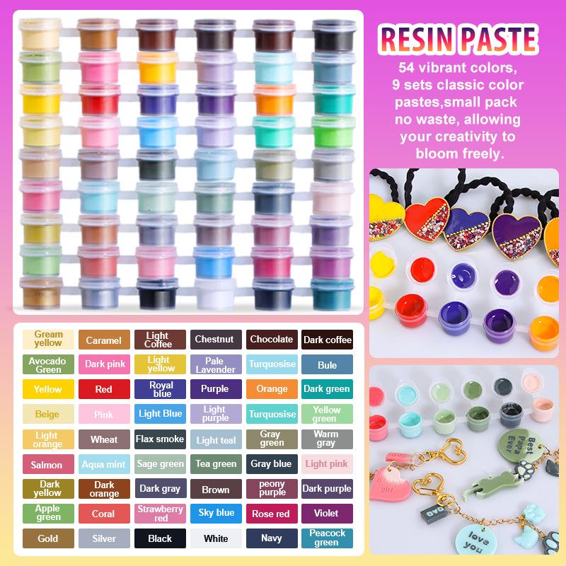 6 kleuren/set Pasta Pigment UV - Resin Pigment Set recensie en prijs