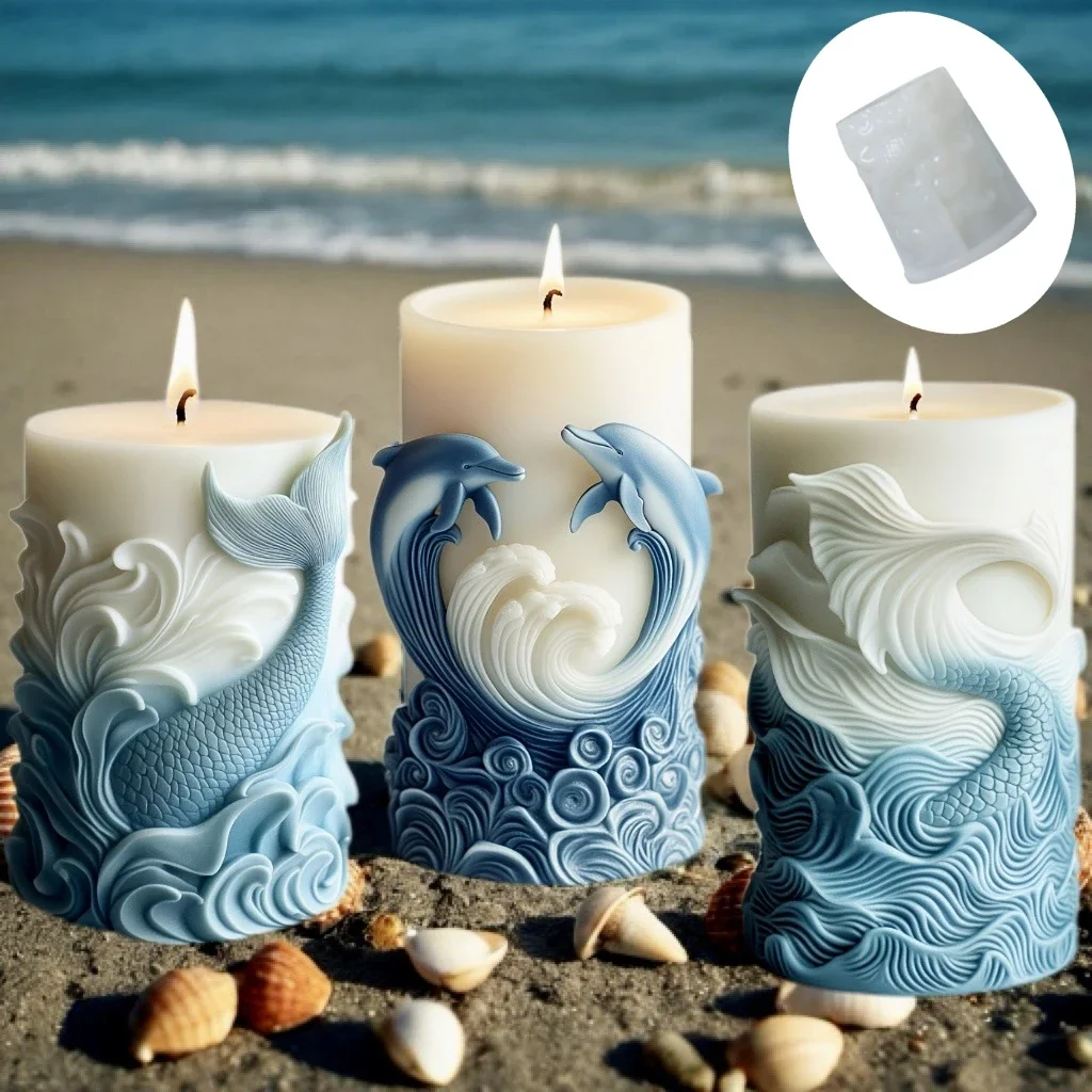 DIY oceaangolf schuim cilindri - Resin Ocean Wave Mold recensie en prijs