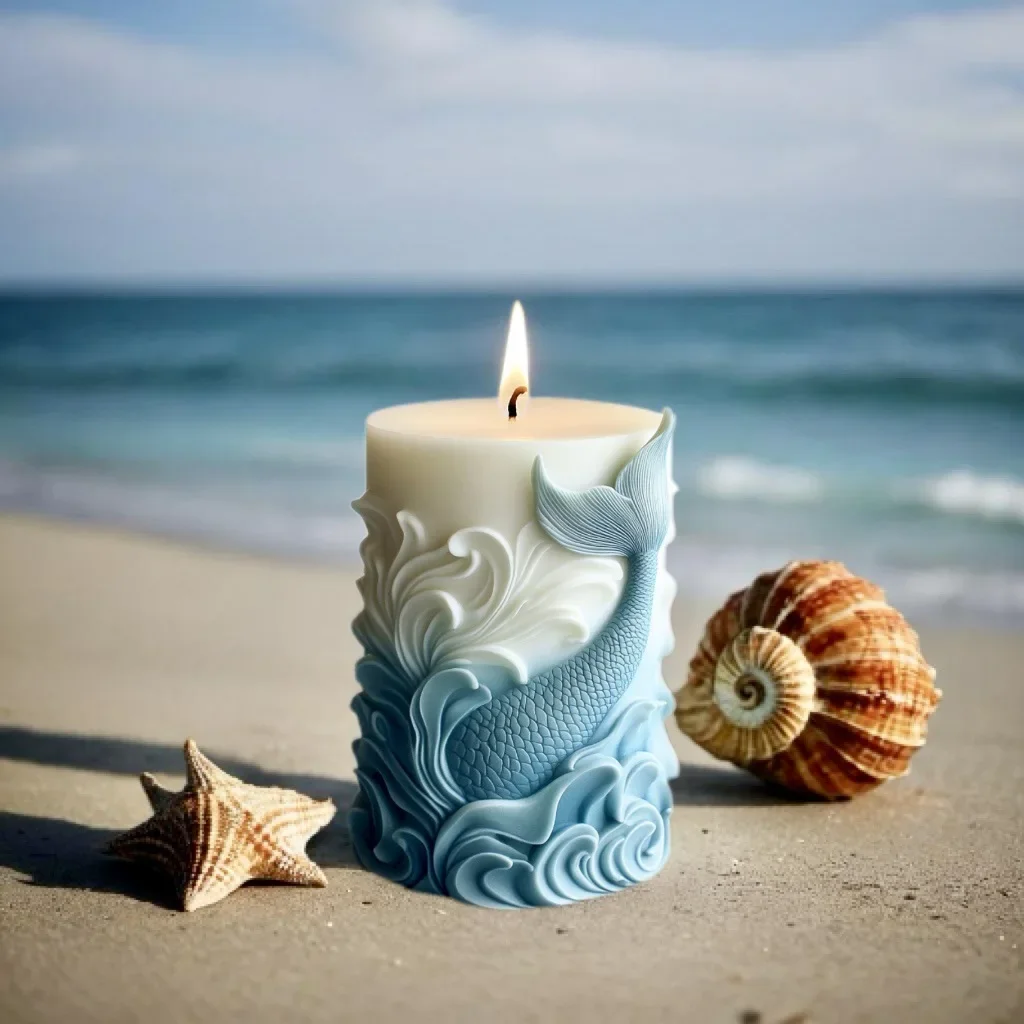 DIY oceaangolf schuim cilindri - Resin Ocean Wave Mold recensie en prijs