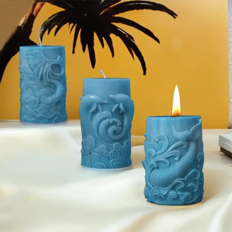 DIY oceaangolf schuim cilindri - Resin Ocean Wave Mold recensie en prijs
