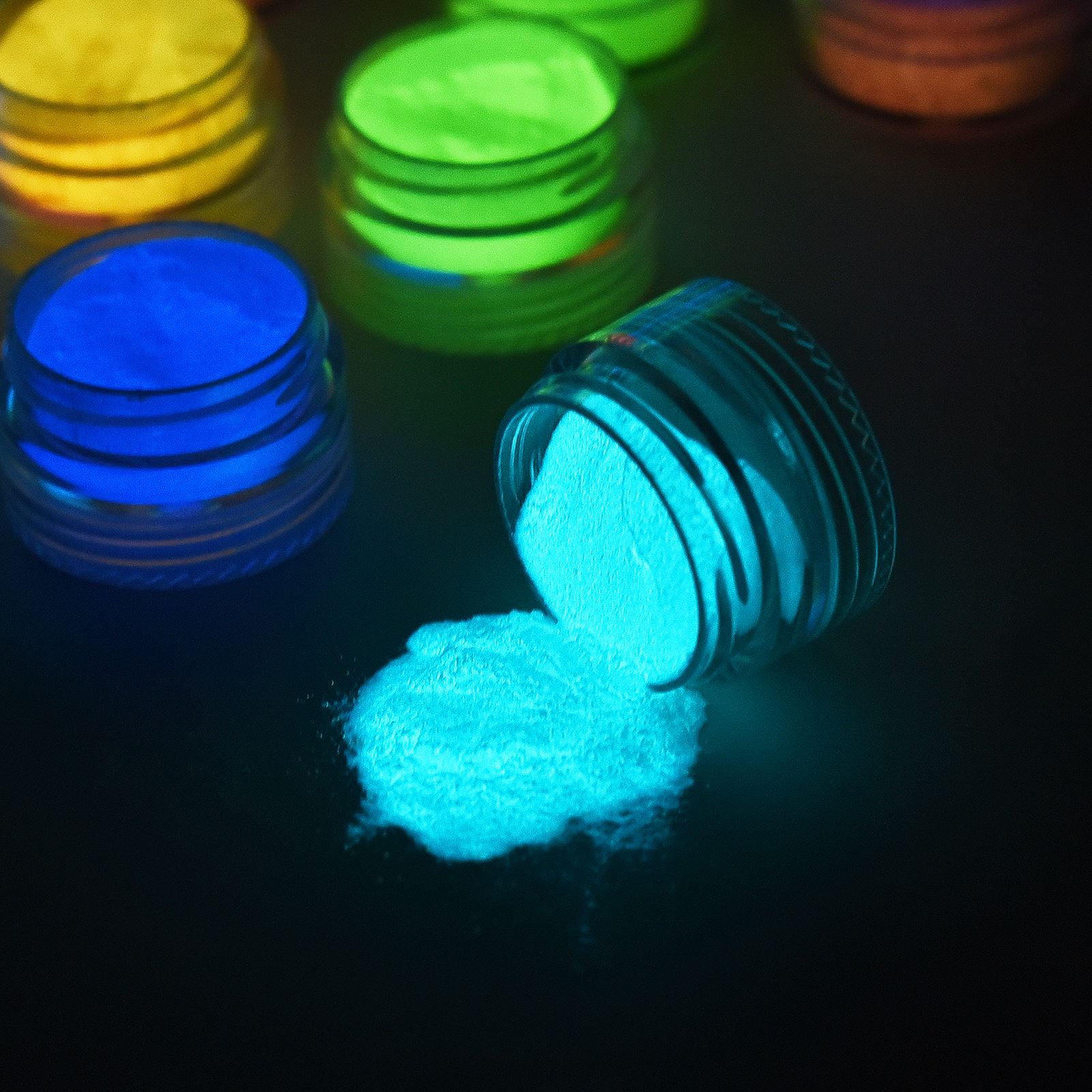 6 kleuren/set lichtgevend poed - Resin Pigment Set recensie en prijs