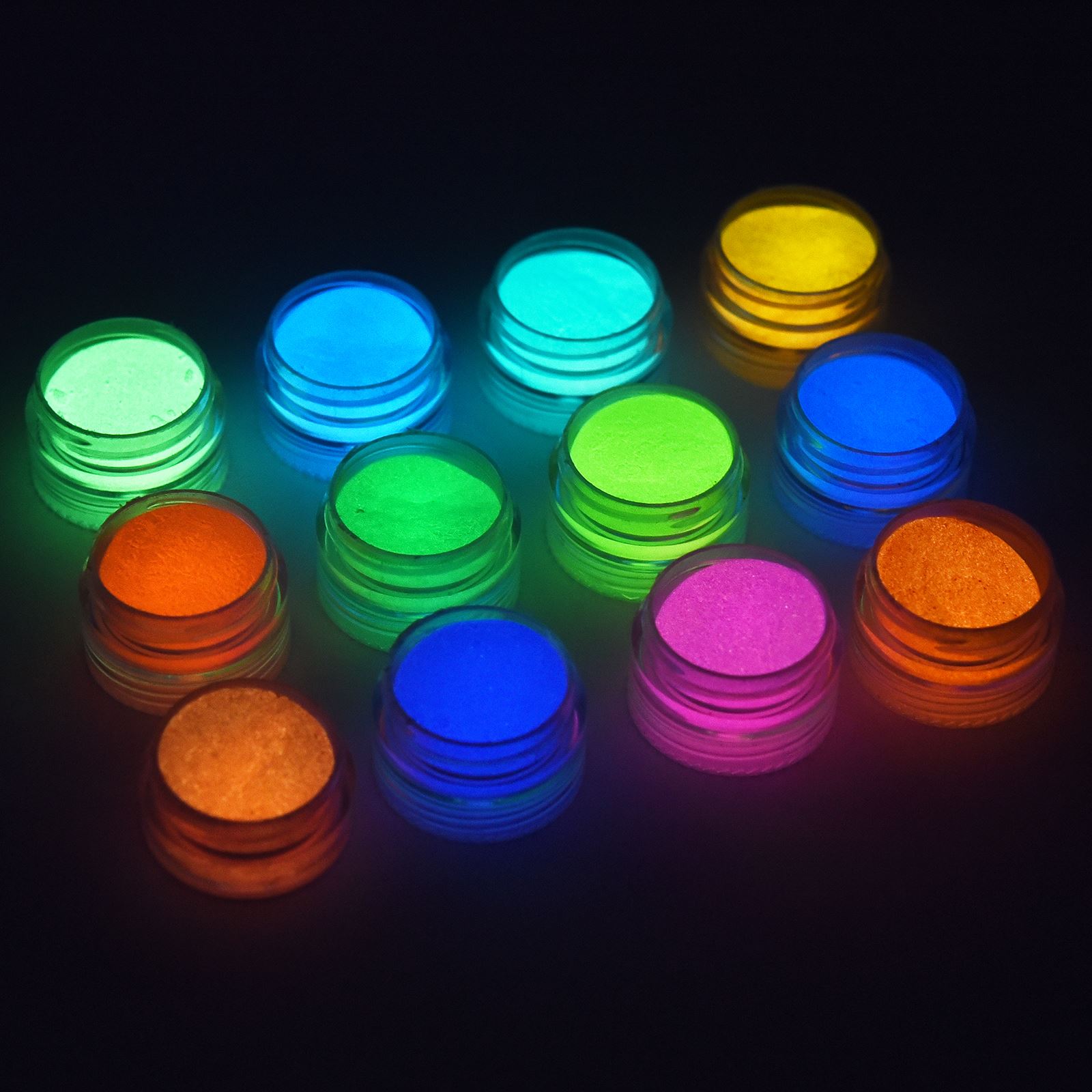6 kleuren/set lichtgevend poed - Resin Pigment Set recensie en prijs