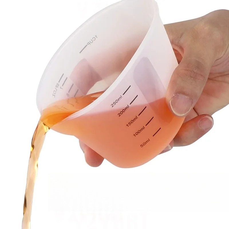 1pc Creatieve Eenvoudige 500ml - Mixing Cup Silicone recensie en prijs