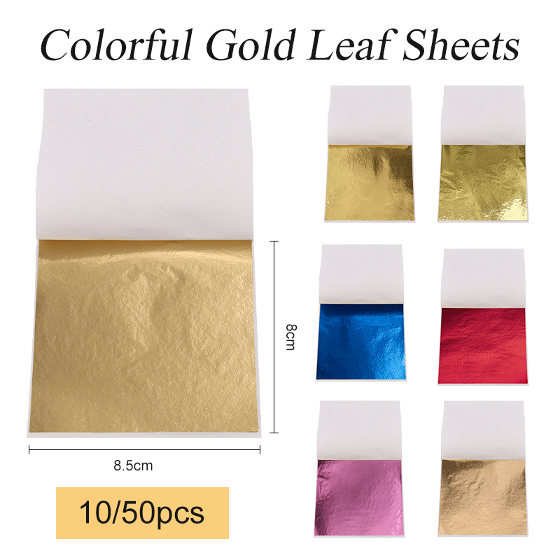 8x8.5 cm Taiwan Imitatie Bladg - Gold Foil Flakes recensie en prijs