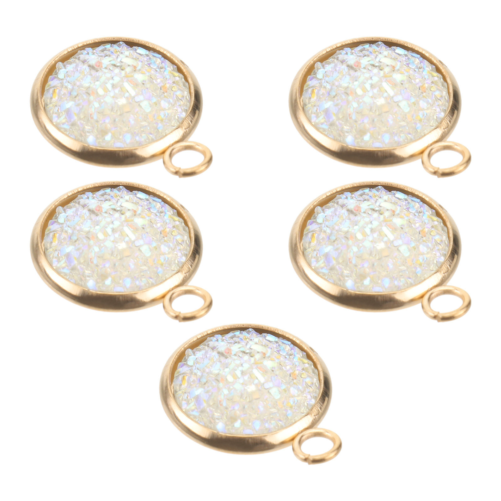 5 stuks hars kristallen cluste - Resin Crafts recensie en prijs